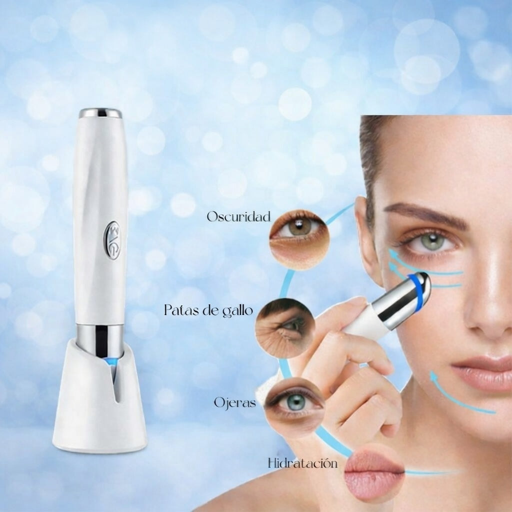 PACK LumiCare Eye & Lip – Masajeador de ojos y labios + Sérum antiojeras